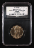2013-P U.S. Presidential $1, Annual Dollar Coin Set - William Taft 27th President (NGC MS67) at PristineAuction.com