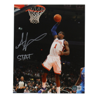Amar'e Stoudemire Signed Knicks 8x10 Photo Inscribed "STAT" (Beckett) at PristineAuction.com
