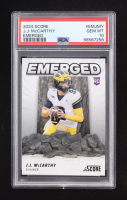 J.J. McCarthy 2024 Score Emerged #7 RC (PSA 10) at PristineAuction.com