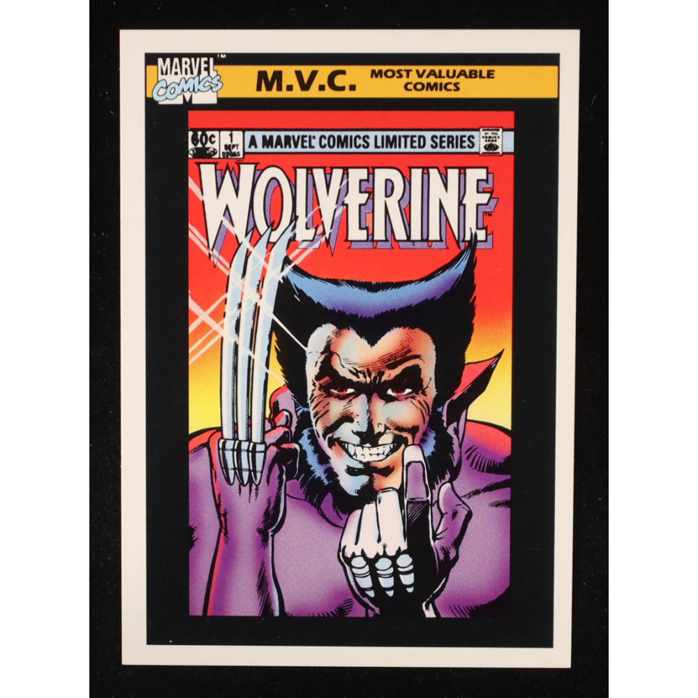 Wolverine 1990 Impel Marvel Universe I #133 Limited Series #1 at PristineAuction.com