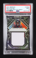 Nico Collins 2021 Panini Obsidian Volcanic Materials Electric Etch Green #30 RC #23/50 (PSA 9) at PristineAuction.com