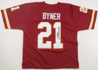 Earnest Byner Signed Jersey Inscribed "Hail To The Redskins" (PSA) at PristineAuction.com