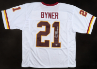 Earnest Byner Signed Jersey Inscribed "Hail To The Redskins" (PSA) at PristineAuction.com