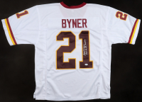 Earnest Byner Signed Jersey Inscribed "Hail To The Redskins" (PSA) at PristineAuction.com