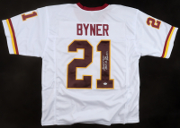 Earnest Byner Signed Jersey Inscribed "Hail To The Redskins" (PSA) at PristineAuction.com