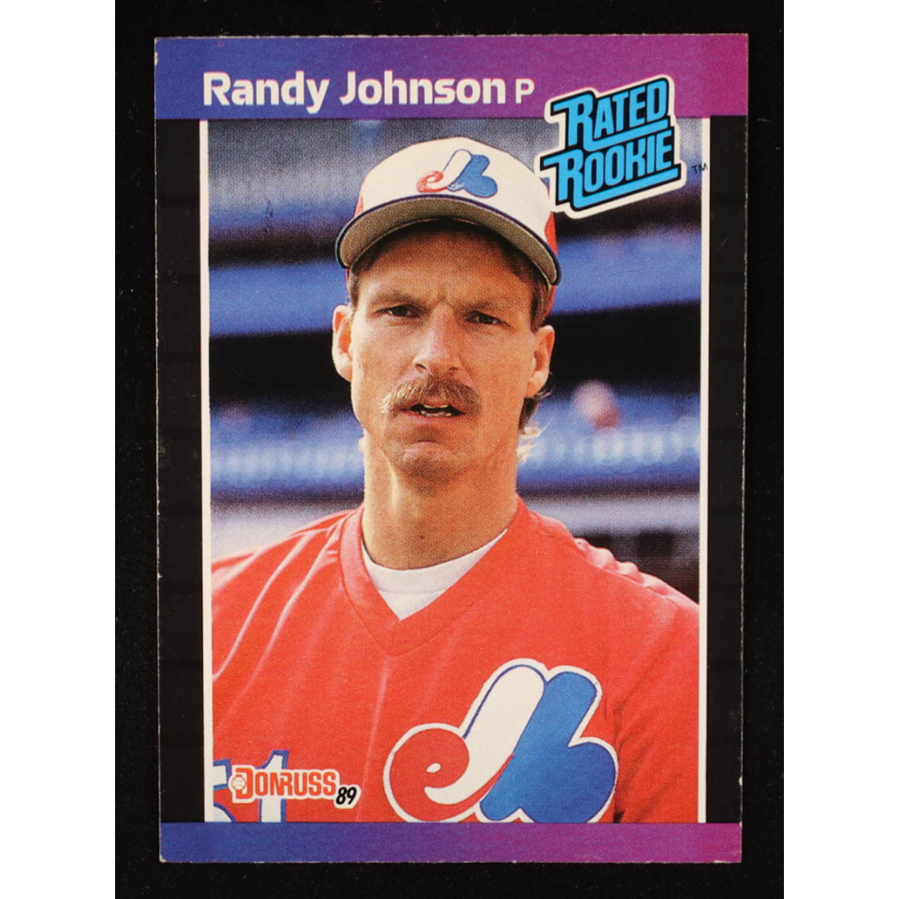 Randy Johnson 1989 Donruss #42 RR RC at PristineAuction.com