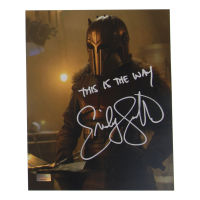 Emily Swallow Signed "The Mandalorian" 8x10 Photo Inscribed "This Is The Way" (Celebrity Authentics) at PristineAuction.com