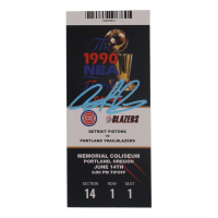 Dennis Rodman Signed 1990 NBA Finals Game 5 Commemorative Ticket (JSA) at PristineAuction.com