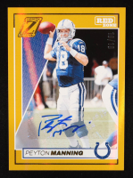 Peyton Manning 2024 Zenith Red Zone Autographs Gold #43 #10/10 at PristineAuction.com