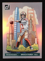Brock Purdy 2024 Donruss Downtown! #4 at PristineAuction.com