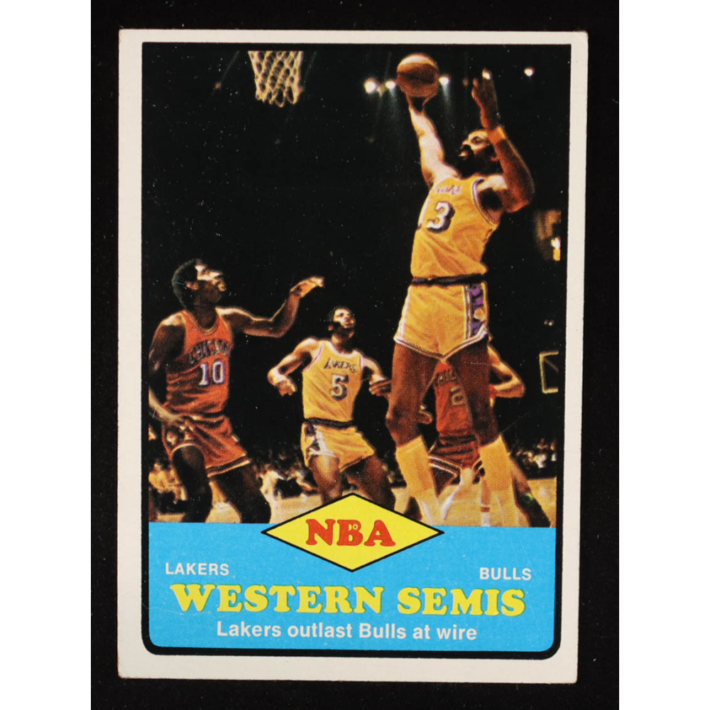 Wilt Chamberlain 1973-74 Topps Western Semis #64 at PristineAuction.com