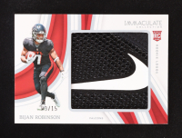 Bijan Robinson 2023 Immaculate Collection Rookie Gloves Brand Logo #3 RC #03/15 at PristineAuction.com