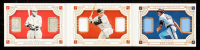 Rod Carew / Rogers Hornsby / Craig Biggio 2021 Panini National Treasures Triple Legend Material Duo Booklets #11 #05/99 at PristineAuction.com