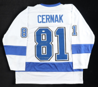 Erik Cernak Signed Jersey Inscribed "2x SC Champs" (JSA) at PristineAuction.com