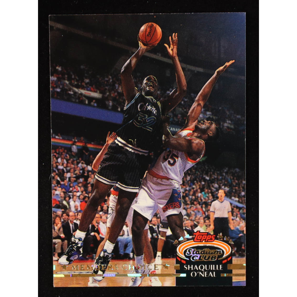 Shaquille O'Neal 1992-93 Stadium Club #201 MC RC at PristineAuction.com