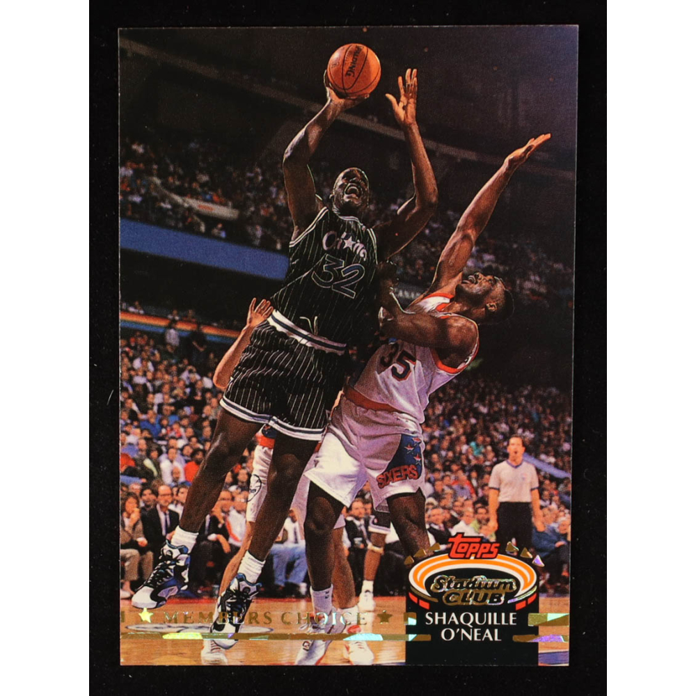 Shaquille O'Neal 1992-93 Stadium Club #201 MC RC at PristineAuction.com