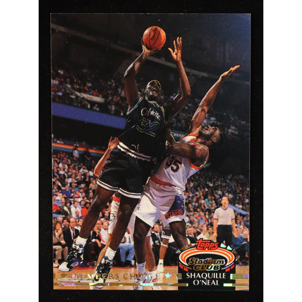 Shaquille O'Neal 1992-93 Stadium Club #201 MC RC at PristineAuction.com
