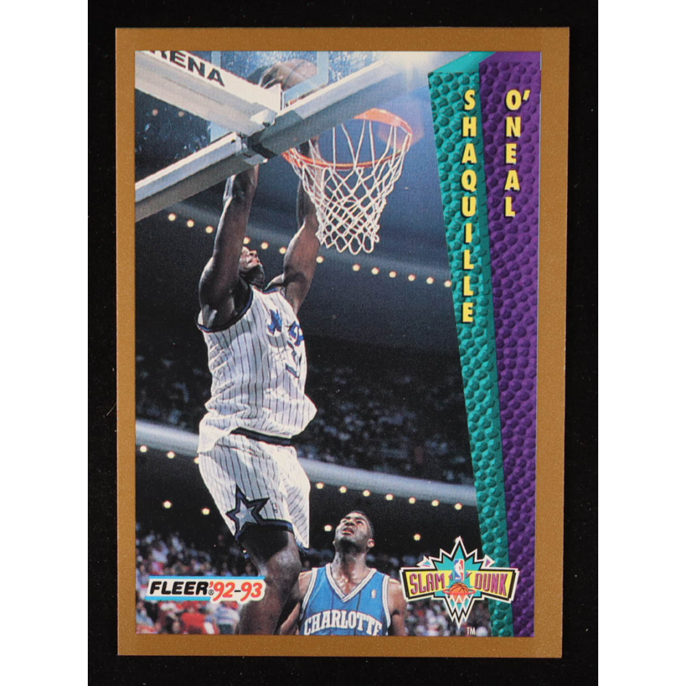Shaquille O'Neal 1992-93 Fleer #298 SD RC at PristineAuction.com
