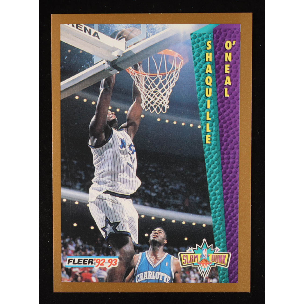 Shaquille O'Neal 1992-93 Fleer #298 SD RC at PristineAuction.com