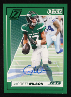 Garrett Wilson 2024 Zenith Autographs Two Minute Drill #77 at PristineAuction.com