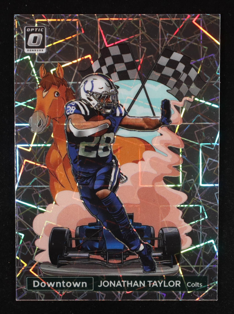 Jonathan Taylor 2022 Donruss Optic Downtown #16