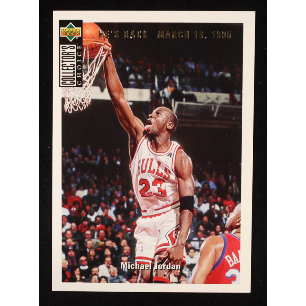 Michael Jordan 1994-95 Collector's Choice COMM #240 at PristineAuction.com