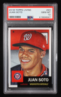 Juan Soto 2018 Topps Living #43 RC (PSA 10) at PristineAuction.com