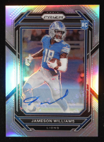 Jameson Williams 2022 Panini Prizm Autographs Prizms #311 RC at PristineAuction.com