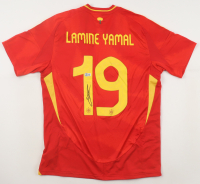 Lamine Yamal Signed Spain Adidas Authentic Jersey (Beckett) at PristineAuction.com