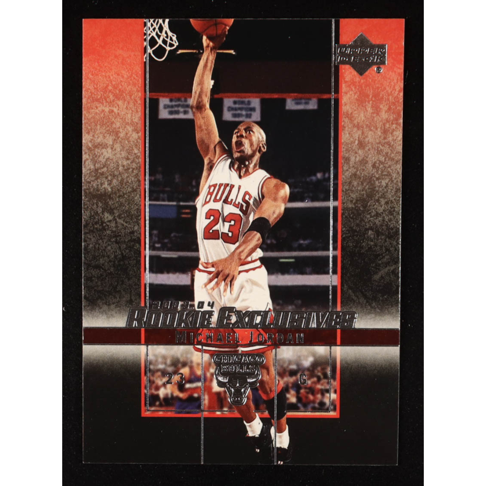 Michael Jordan 2003-04 Upper Deck Rookie Exclusives #60 at PristineAuction.com