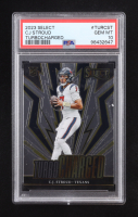 CJ Stroud 2023 Select Turbocharged #9 RC (PSA 10) at PristineAuction.com
