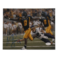 Adam Jones Signed West Virginia Mountaineers 8x10 Photo (JSA) at PristineAuction.com