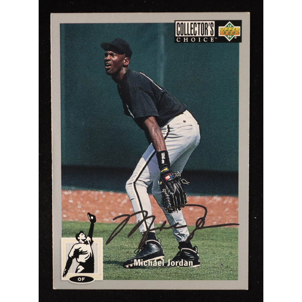 Michael Jordan 1994-95 Collector's Choice Silver Signature #23 BB RC at PristineAuction.com