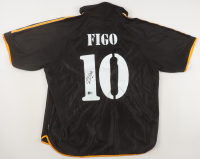 Luis Figo Signed Real Madrid F.C. Adidas Authentic Jersey (Beckett) at PristineAuction.com