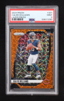 Caleb Williams 2024 Panini Prizm Prizms Lazer #301 RC (PSA 9) at PristineAuction.com