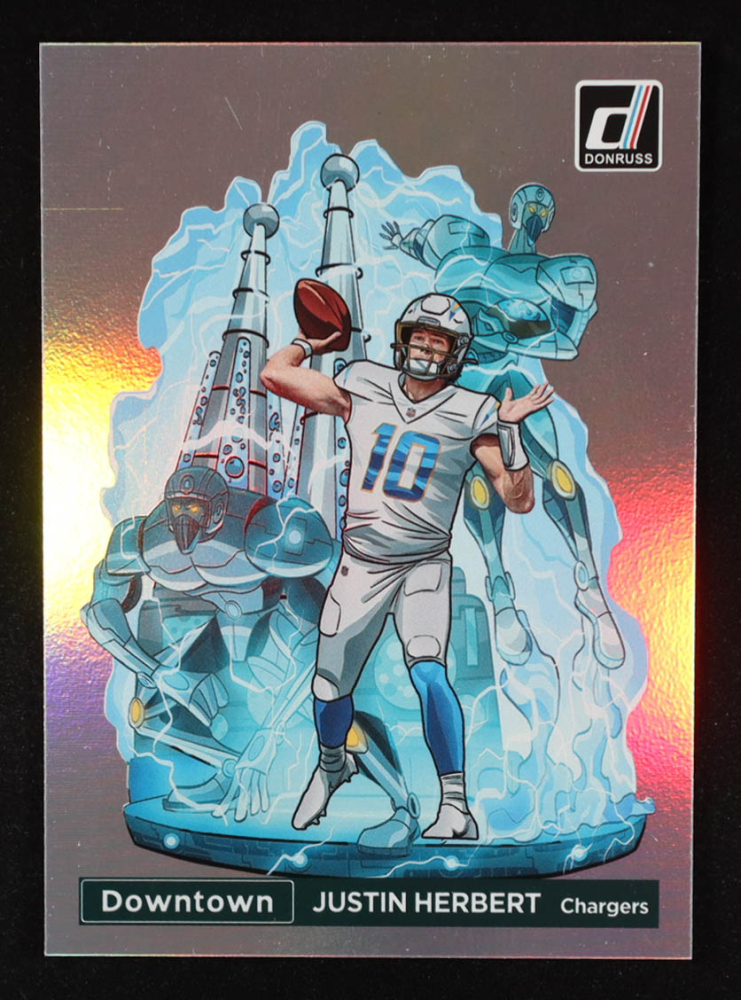 Justin Herbert 2022 Donruss Downtown! #21