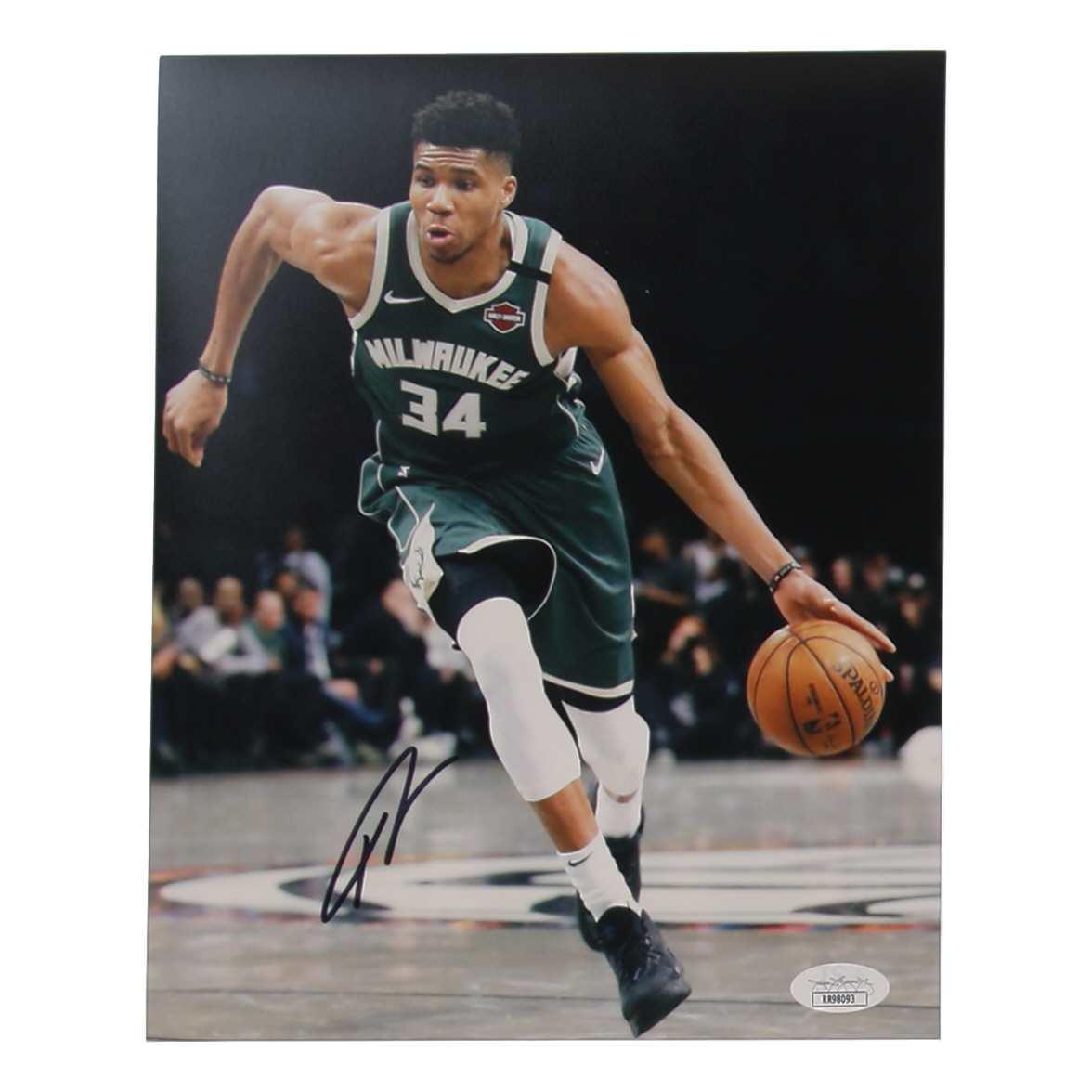Photo 8x10 Signée Giannis Antetokounmpo Avec Double Authentification PSA - Original, Bucks