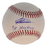 Jasson Dominguez Signed OML Baseball Inscribed "The Martian" (MLB & Fanatics) at PristineAuction.com