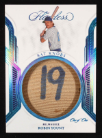 Robin Yount 2023 Panini Flawless Bat Knobs #5 #1/1 at PristineAuction.com