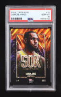 LeBron James 2024-25 Topps Now #12 (PSA 10) at PristineAuction.com