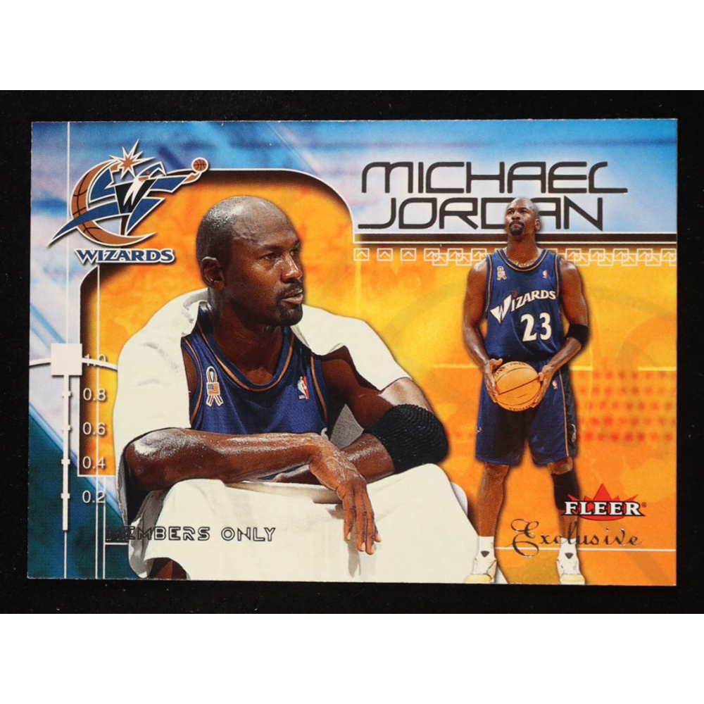 Michael Jordan 2001-02 Fleer Exclusive #109 MO at PristineAuction.com