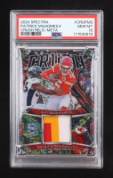 Patrick Mahomes II 2024 Panini Spectra Crush Jerseys Meta #1 #03/25 (PSA 10) at PristineAuction.com
