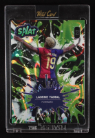 Lamine Yamal 2024 Wild Card Splat Lime Green Lava #LY2 RC #2/2 at PristineAuction.com