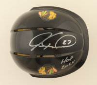 Jeremy Roenick Signed Blackhawks Mini Helmet Inscribed "HOF 2024" (Schwartz) at PristineAuction.com