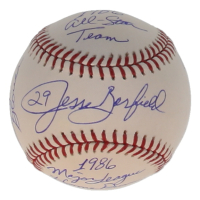 Jesse Barfield Signed OML Baseball with Multiple Career Stat Inscriptions (JSA) at PristineAuction.com