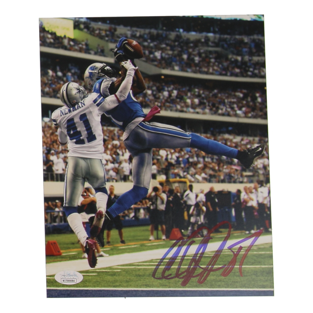 Calvin Johnson Signed Lions 8x10 Photo (JSA) at PristineAuction.com