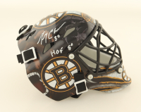 Gerry Cheevers Signed Bruins Mini Goalie Mask Inscribed "HOF 85" (Schwartz) at PristineAuction.com