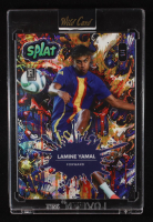 Lamine Yamal 2024 Wild Card Splat Blue Gold Wave #LY RC #1/1 at PristineAuction.com