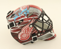 Mike Vernon Signed Red Wings Mini Goalie Mask (Schwartz) at PristineAuction.com