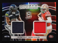 D.K. Metcalf / Deebo Samuel 2023 Panini Spectra Rivals Materials #11 #03/99 at PristineAuction.com